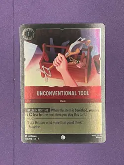 Unconventional Tool - COLD FOIL - Archazia's Island 150/204 - Disney Lorcana - Image 1