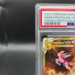 Origin Forme Palkia VSTAR Pokemon Card - Crown Zenith: Secret Rare Holo - PSA 9 - Image 3