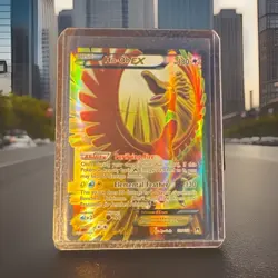 Pokemon Ho-Oh EX Ultra Rare Holo TCG Card 180 HP Basic English 121/122 2016 - Image 1