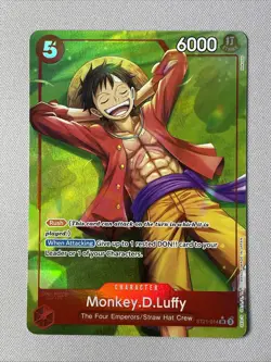 One Piece Starter Deck EX: Gear 5 - ST21-014 - Monkey.D.Luffy - Alt Art (1 Card) - Image 1