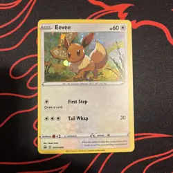 Pokemon TCG Eevee SWSH095 SWSH: Sword & Shield Promo Card NM - Image 1