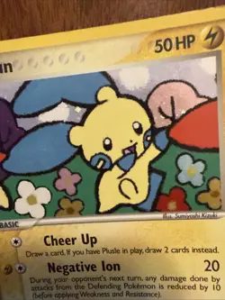 Minun Pokemon TCG “POP Series 3” Rare Holo #4/17 PROMO LP - Image 2