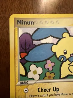 Minun Pokemon TCG “POP Series 3” Rare Holo #4/17 PROMO LP - Image 3