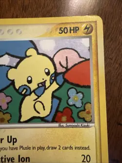 Minun Pokemon TCG “POP Series 3” Rare Holo #4/17 PROMO LP - Image 4