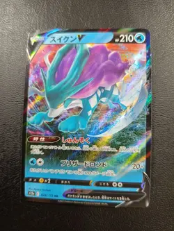 Suicune V RR 024/172 S12a Pokemon Card Japanese |L-00004-0025 - Image 1