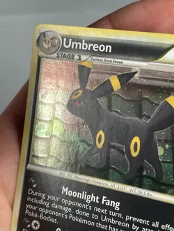 Pokemon Umbreon 10/90 Undaunted HGSS Holo Rare - Image 5