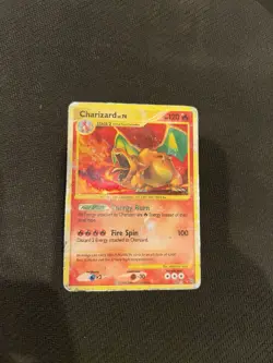 Pokemon TCG Charizard Stormfront Holo Card 103/100 Secret Rare - Image 1