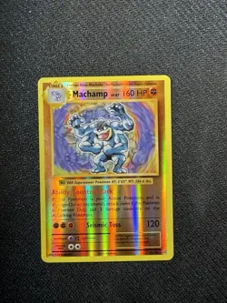 Pokemon Machamp Evolutions Reverse Holo Rare 160HP 59/108 - Image 1