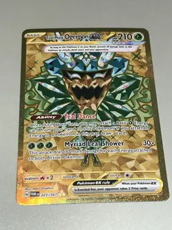 Pokemon - Teal Mask Ogerpon ex Gold Hyper Rare - Twilight Masquerade 221/167 NM - Image 3