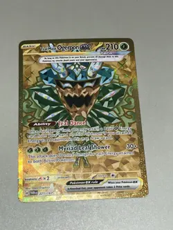 Pokemon - Teal Mask Ogerpon ex Gold Hyper Rare - Twilight Masquerade 221/167 NM - Image 5