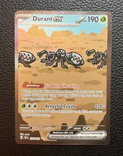 Pokemon TCG Durant EX 236/191 Surging Sparks Special Illustration Rare NM - Image 1