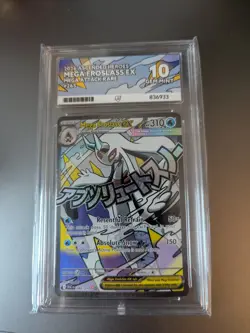 Pokemon TCG Mega Froslass EX ACE 10 Ascended Heroes MAR 265/217 Perfect Subgrade - Image 1