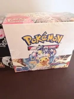 Pokemon TCG Sealed Booster Box Lot x4, Destined Rivals, Mega Evolution, Surging - Image 5