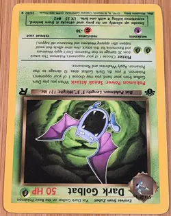 Dark Golbat # 24/82 1.Edition Rare Team Rocket 2000 Pokemon EN Near Mint Vintage - Image 2