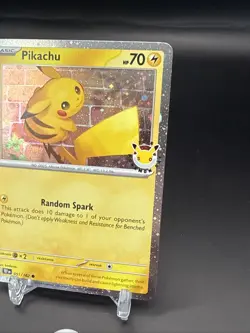 2026 Pikachu 051 Stamped Pokemon Day 30th Anniversary Promo NM - Image 3