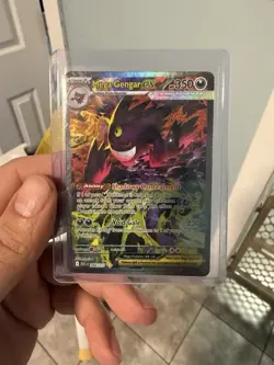 Pokemon Ascended Heroes Mega Gengar EX 284 Special Illustration Rare SIR - Image 1