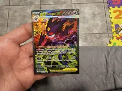 Pokemon Ascended Heroes Mega Gengar EX 284 Special Illustration Rare SIR - Image 3