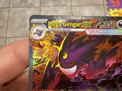 Pokemon Ascended Heroes Mega Gengar EX 284 Special Illustration Rare SIR - Image 4
