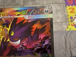 Pokemon Ascended Heroes Mega Gengar EX 284 Special Illustration Rare SIR - Image 5