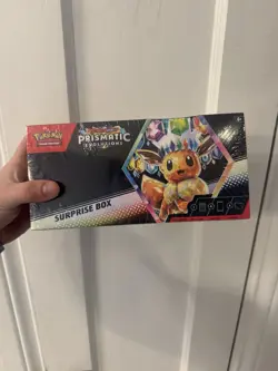 Pokemon Scarlet & Violet Prismatic Evolutions Surprise Box New Sealed - Image 1
