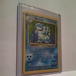 Pokemon TCG Base Set Blastoise Holo 2/102 LP- - Image 2