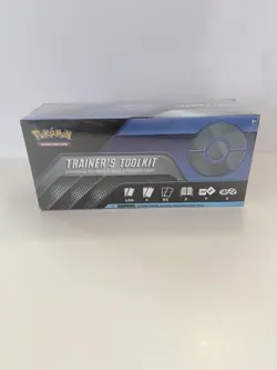 SEALED Pokemon TCG: Trainer's Toolkit (2021) Blue - Image 1