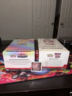 Pokemon Tcg 151 And Prismatic Booster Bundle Dispay - Image 5