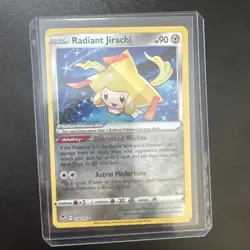 Pokemon TCG Radiant Jirachi 120/195 Sword & Shield: Silver Tempest NM - Image 1