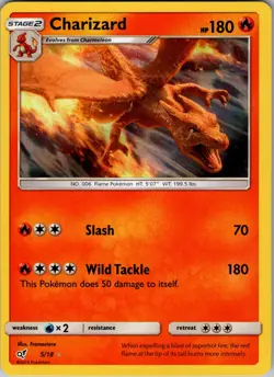 Charizard Holo Rare Detective Pikachu 5/18 NM - Pokemon TCG - Image 1