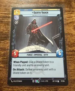 Star Wars Unlimited - Darth Vader - Twilight of the Apprentice - Normal - Image 1