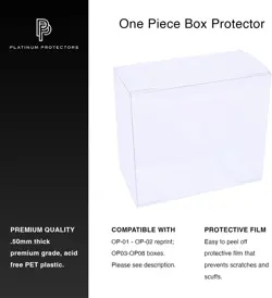 One Piece Booster Box Protector Case for OP-01 to OP-08 (5 Pack) - Image 3