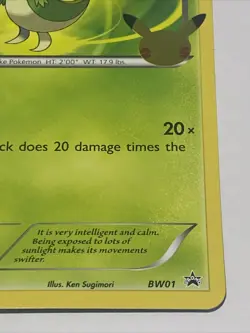 Pokemon TCG JUMBO Card Celebrations TEPIG SNIVY OSHAWOTT Oversized Jumbo Card - Image 3