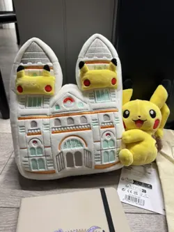 Pokemon Natural History Museum Pikachu at the Museum Promo Card, Plush & Ecology - Image 3
