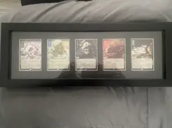 MTG Gift! Special edition secret lair cards framed and ready for any player - Image 1