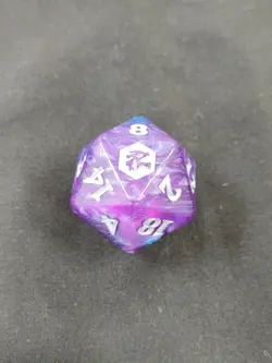 D&D Adventures in Forgotten Realms Jumbo Oversized D20 Dice Limited Edition MTG - Image 1