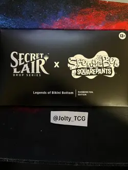 MTG Secret Lair: SpongeBob SquarePants Legends of Bikini Bottom Sealed FOIL NEW - Image 1
