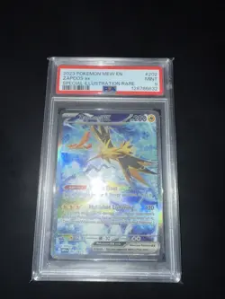 Pokemon TCG Zapdos EX Special Illustration Rare Card 202/165 MINT PSA 9!! - Image 1