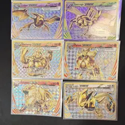 Pokemon XY BREAK Holo Card Lot Crobat Yanmega Machamp Pyroar Arcanine Lugia 6 - Image 1