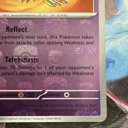 Pokemon TCG: White Flare Sigilyph Master Ball Pattern 038/086 (NM) - Image 5