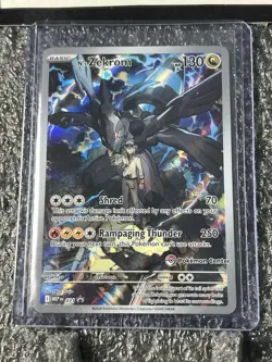 N's Zekrom 031 Pokemon Center Stamped Promo Ascended Heroes Holo Illustration - Image 4