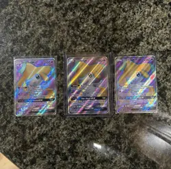 Pokemon Jirachi GX 79a/236 Lot Of 3 Alternate Art Promo Unified Minds Holo NM - Image 1