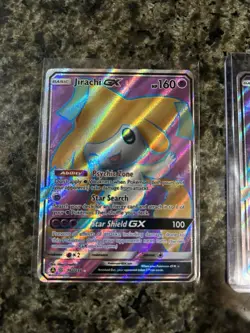 Pokemon Jirachi GX 79a/236 Lot Of 3 Alternate Art Promo Unified Minds Holo NM - Image 2
