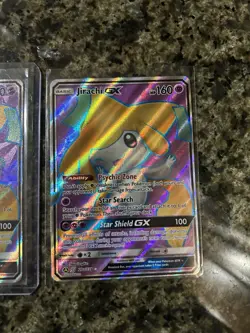 Pokemon Jirachi GX 79a/236 Lot Of 3 Alternate Art Promo Unified Minds Holo NM - Image 4