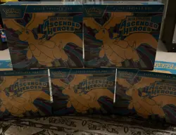 Pokemon TCG Mega Evolution Ascended Heroes Elite Trainer Box ETB x5 Sealed - Image 1