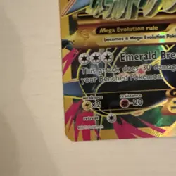 Pokemon M Rayquaza EX Full Art Ultra Rare Holo 98/98 XY Ancient Origins - Image 3