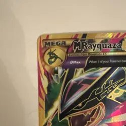 Pokemon M Rayquaza EX Full Art Ultra Rare Holo 98/98 XY Ancient Origins - Image 5
