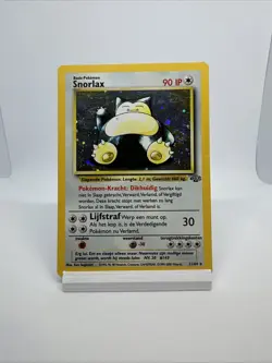 Snorlax 11/64 Jungle Holo Dutch Language Pokemon Rare Swirl - Image 1