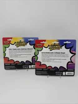 Pokemon TCG Mega Evolution Ascended Heroes Larry’s Komala Erika’s Tangela 2 Pack - Image 2