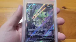 Pokemon Celebi v 245/264 Alt Art Ultra Rare Fusion Strike 2021 PSA 10 English - Image 2