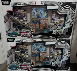 Pokemon Unova Heavy Hitters Premium Costco Collection Lot of 2 Sealed - Image 1
